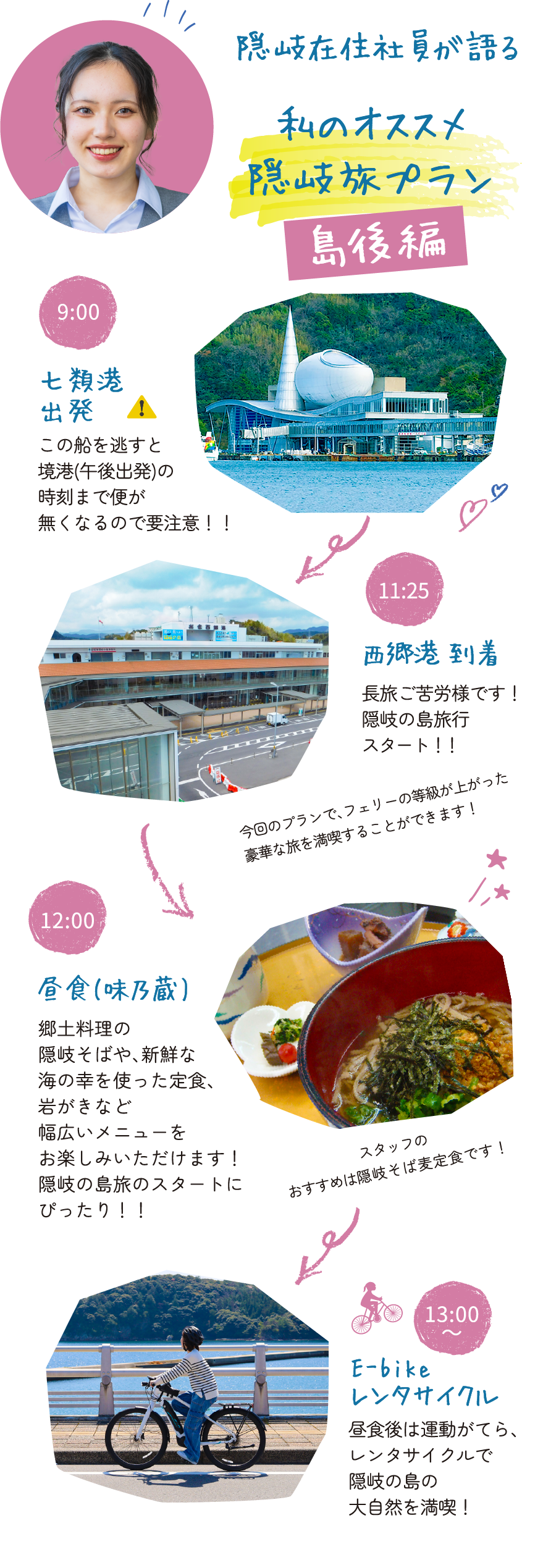 隠岐在住社員が語る 私のオススメ隠岐旅プラン 島後編